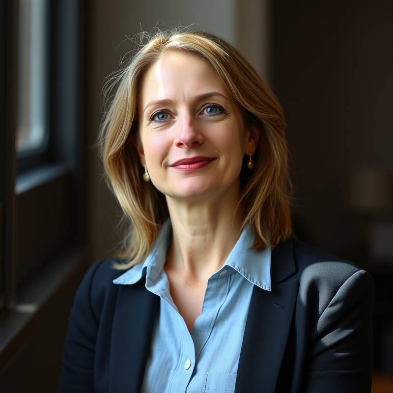 Portret van Annelies de Vries, oprichter en hoofddocent Acteerschool Amsterdam