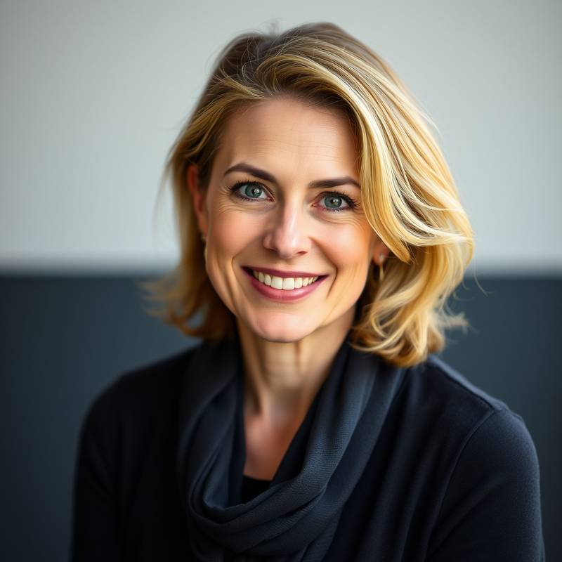 Portret van Annelies de Vries, oprichter en hoofddocent Acteerschool Amsterdam